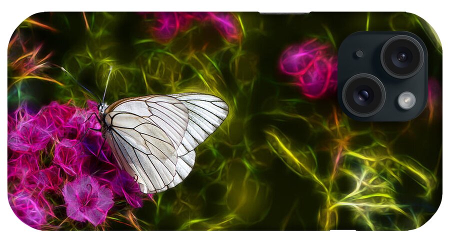 White Butterfly iPhone Case featuring the photograph White Butterfly by Gregg Ott