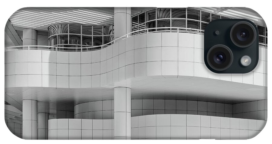 Getty Center iPhone Case featuring the photograph White - Getty Center by James Howe