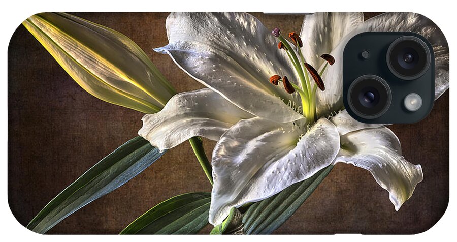 Lily iPhone Case featuring the photograph White Lily by Endre Balogh