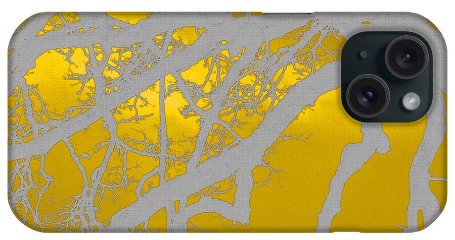 White Oak -yellow Orange iPhone Case featuring the photograph White Oak -Yellow Orange by Tom Janca