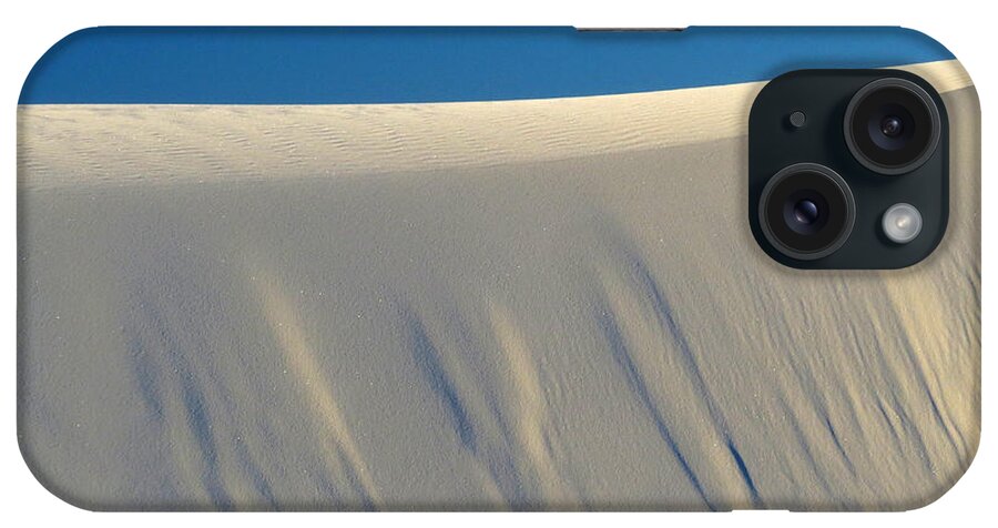 White Sands National Monument iPhone Case featuring the photograph White Sands Dawn #65 by Cindy McIntyre