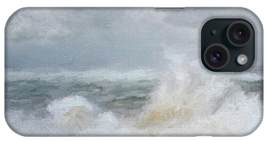 Wave iPhone Case featuring the photograph White Water by Karen Lynch