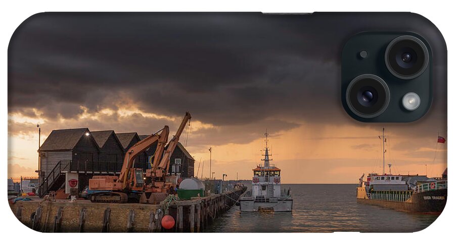 Whitstable iPhone Case featuring the photograph Whitstable Harbour by Ian Hufton