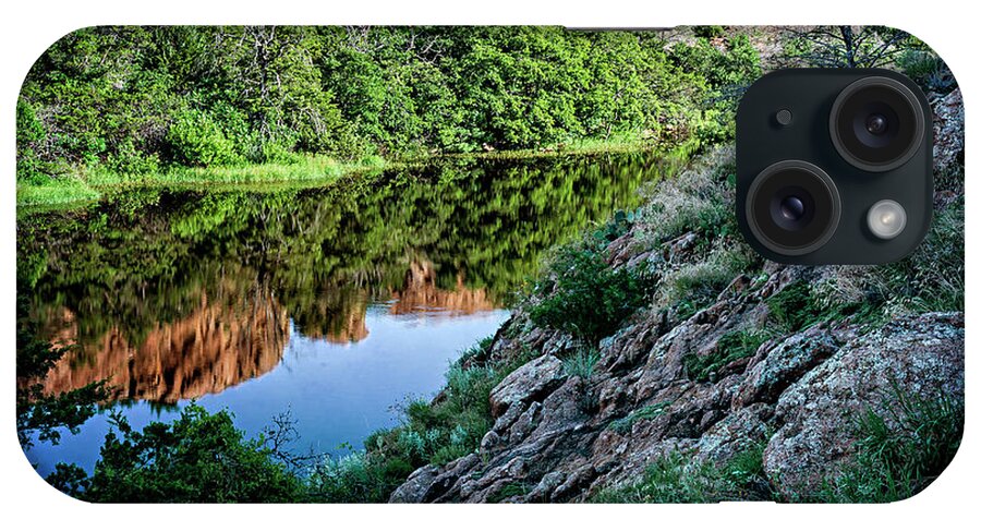 Nature iPhone Case featuring the photograph Wichita Mountain River by Tamyra Ayles