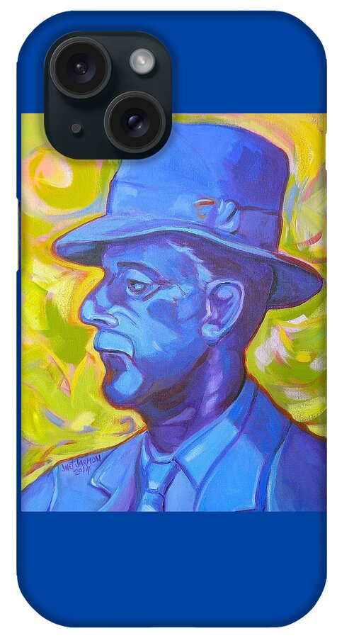 William Faulkner iPhone Case featuring the painting William Faulkner by Jeanette Jarmon
