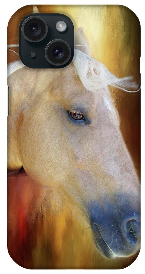 Horse iPhone Case featuring the photograph Wind in Her Hair by Marilyn Wilson