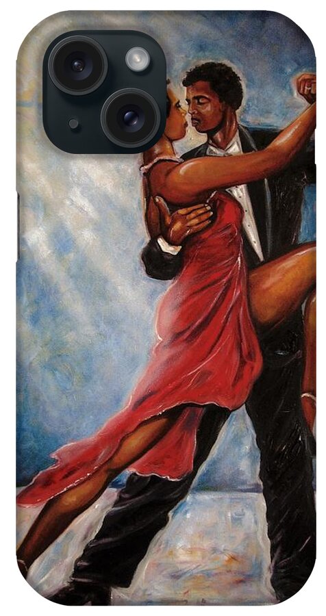 Dances Art iPhone Case featuring the painting Steppin In Chicago by Emery Franklin