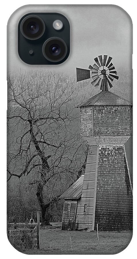 Windmill iPhone Case featuring the photograph Windmill of Old by Suzy Piatt