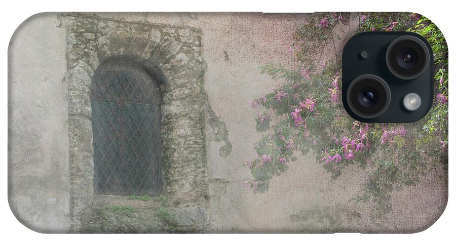Window In The Wall iPhone Case featuring the photograph Window in the Wall by Victoria Harrington