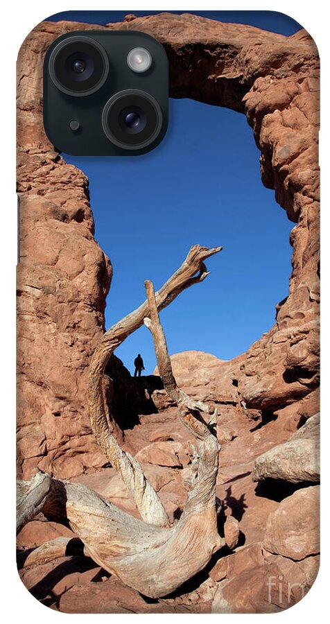 Utah Landscape iPhone Case featuring the photograph Window on the World by Jim Garrison