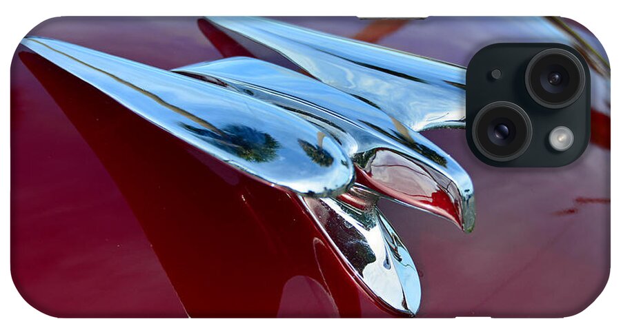 Windsor Deluxe iPhone Case featuring the photograph Windsor DeLuxe Hood Ornament by Ben Prepelka