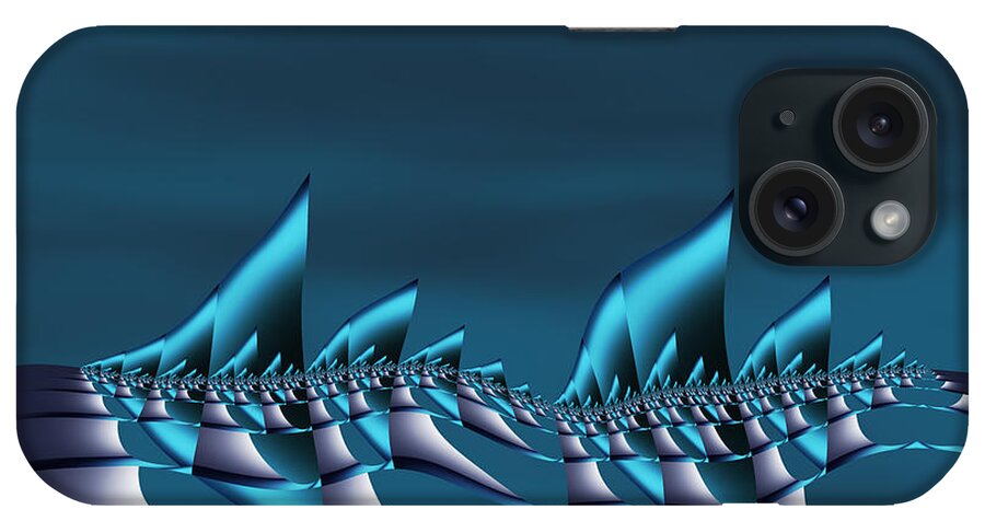 Vic Eberly iPhone Case featuring the digital art Windward by Vic Eberly