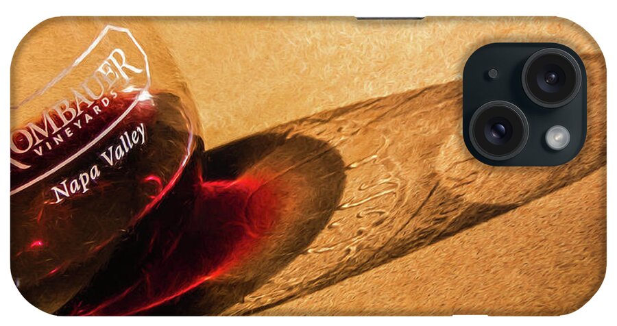 Wine iPhone Case featuring the photograph Wine Legs of Napa Valley by David Letts