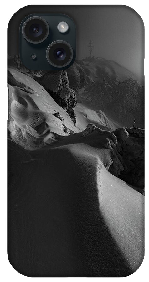 Fog iPhone Case featuring the photograph Winter 27/02/2018 by Plamen Petkov