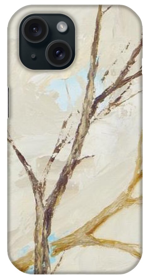 Birds iPhone Case featuring the painting Winter Birds 1 by Dina Dargo