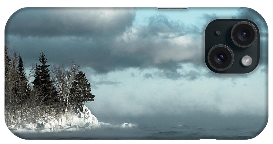 Winter iPhone Case featuring the photograph Winter Blues by Mary Amerman