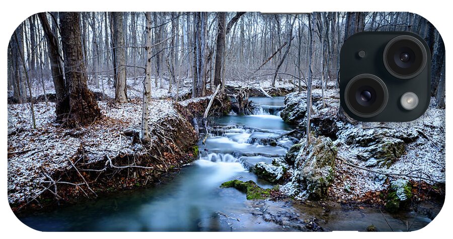 Landscape iPhone Case featuring the photograph Winter Creek by Michael Scott