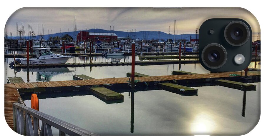 Harbor iPhone Case featuring the photograph Winter Harbor by Chriss Pagani