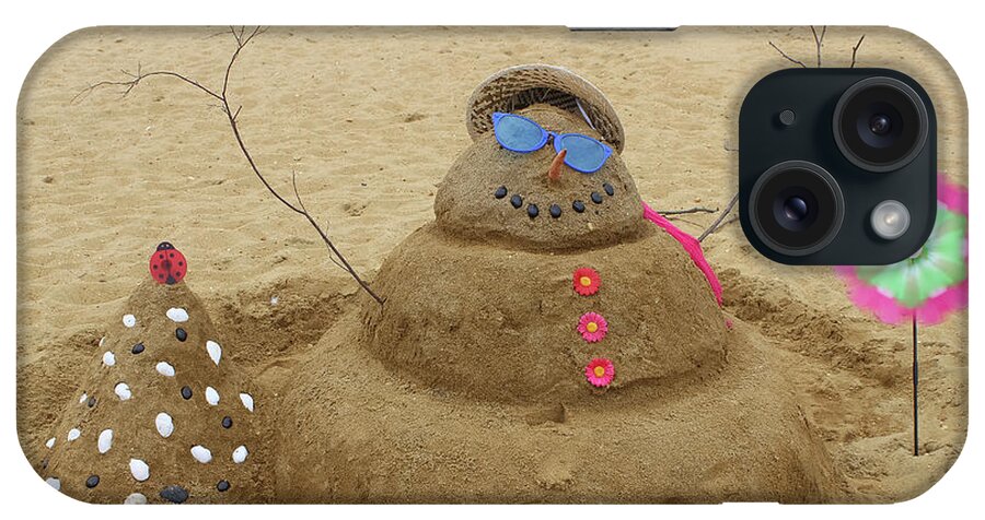 Sand iPhone Case featuring the photograph Winter in July by Colleen Kammerer