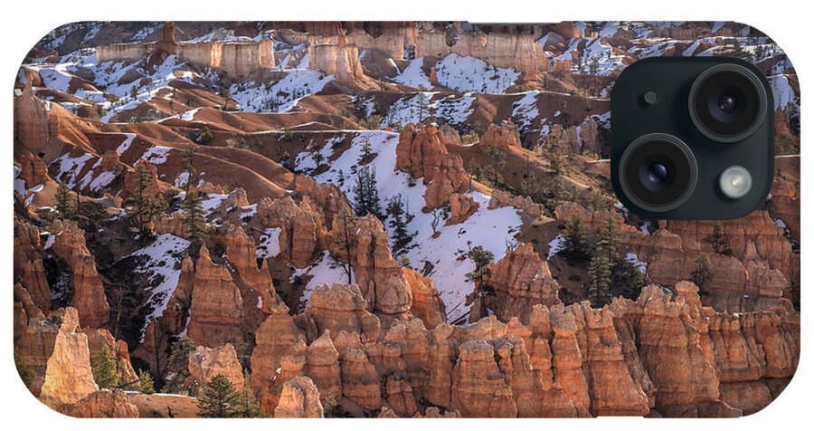 Bryce Canyon iPhone Case featuring the photograph Winter is leaving Bryce by Jennifer Magallon