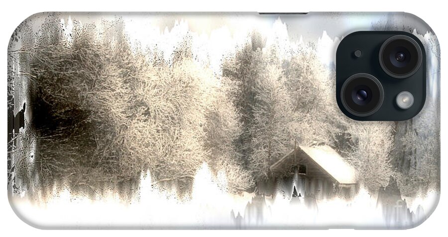 Winter iPhone Case featuring the photograph Winter by Julie Lueders 