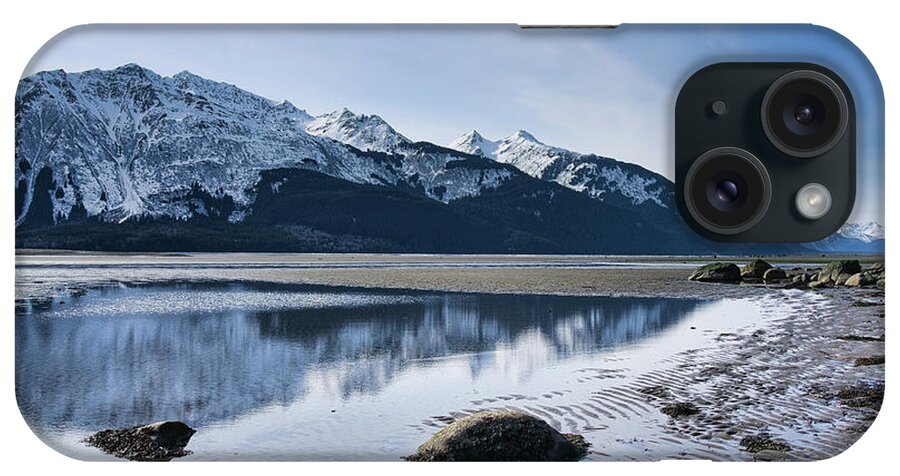 Alaska iPhone Case featuring the photograph Winter mountain reflections by Michele Cornelius