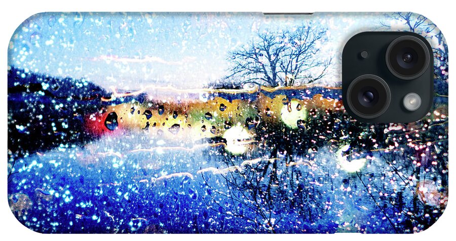 Landscape iPhone Case featuring the photograph Winter Rain by Kipleigh Brown