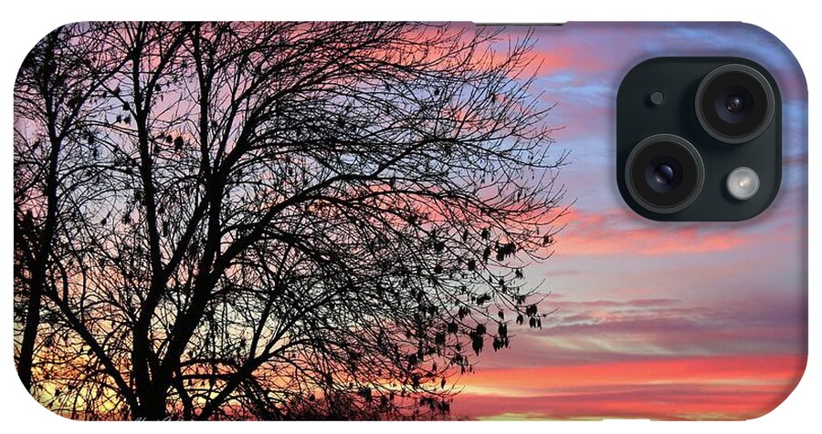 Winter iPhone Case featuring the photograph Winter Sunrise by Yumi Johnson