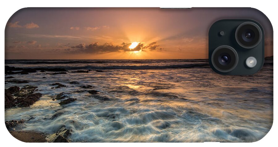 Sunset iPhone Case featuring the photograph Winter Sunset by Mimi Ditchie