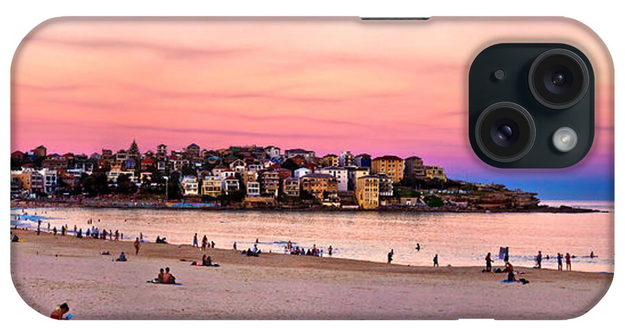 Sydney iPhone Case featuring the photograph Winter Sunset Over Bondi by Az Jackson