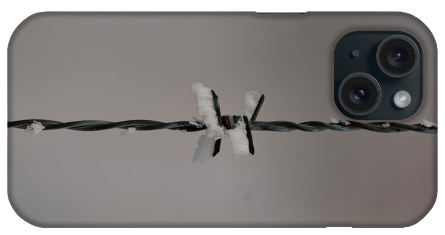 Canaan Valley iPhone Case featuring the photograph Winter Wire by Randy Bodkins