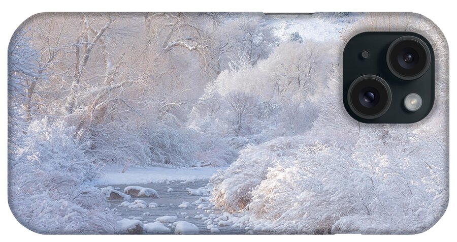 Winter iPhone Case featuring the photograph Winter Wonderland - Colorado by Darren White