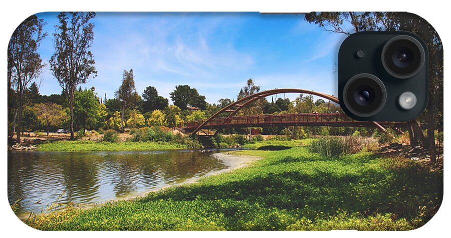 Vasona County Park iPhone Case featuring the photograph With All I've Got by Laurie Search