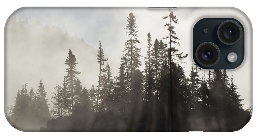 Autumn iPhone Case featuring the photograph Wolf River, an early autumn morning by Jakub Sisak