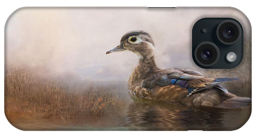 Ducks iPhone Case featuring the photograph Wood Duck by Robin-Lee Vieira