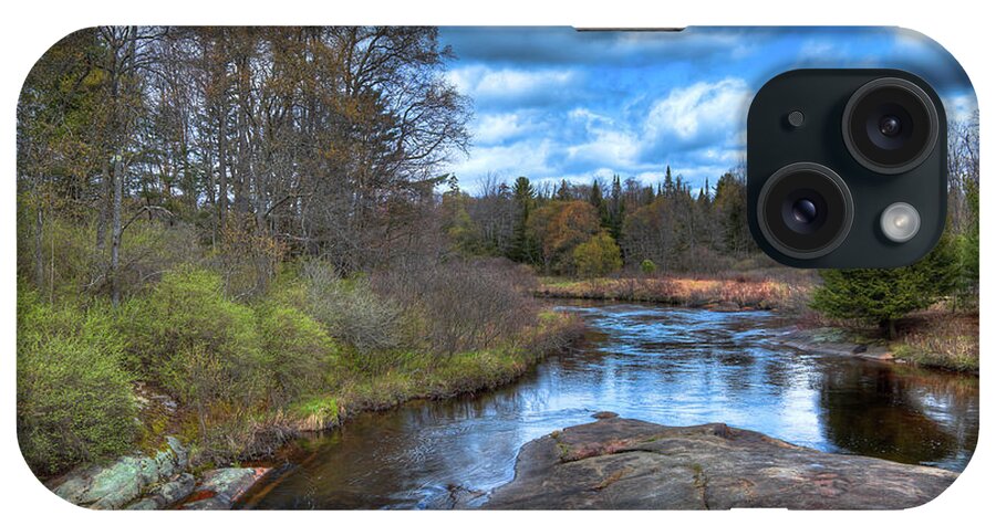 Woodhull Creek In May iPhone Case featuring the photograph Woodhull Creek in May by David Patterson