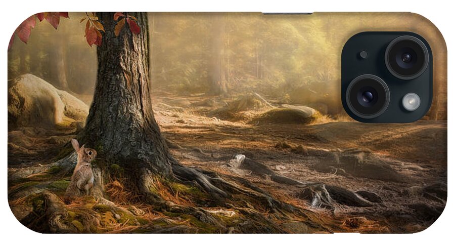 Woodland iPhone Case featuring the photograph Woodland Mist by Robin-Lee Vieira
