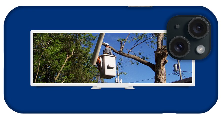 Tree Removal iPhone Case featuring the photograph Woodland Tree Service by Evergreenarborists