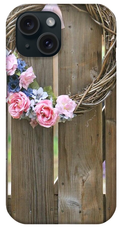  iPhone Case featuring the photograph Wreath of Roses by The Art Of Marilyn Ridoutt-Greene