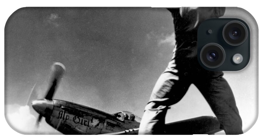 Aviation iPhone Case featuring the photograph Wwii, North American P-51 Mustang, 1940s by Science Source