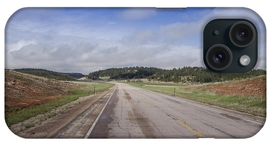 Road iPhone Case featuring the photograph Wyoming Road by Erik Burg