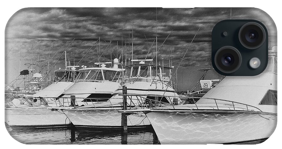 Yachts iPhone Case featuring the photograph Yachts in the Marina by Brian Kinney