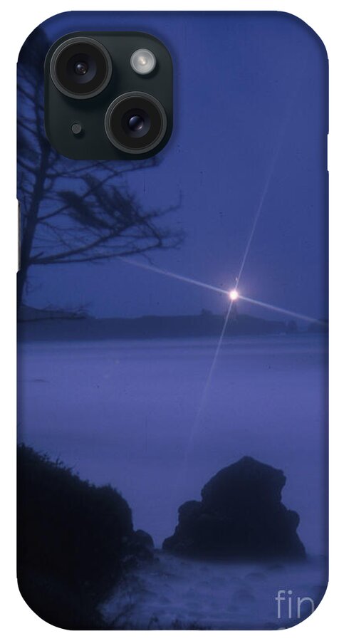 Images iPhone Case featuring the photograph Yaquina Head at Night by Rick Bures