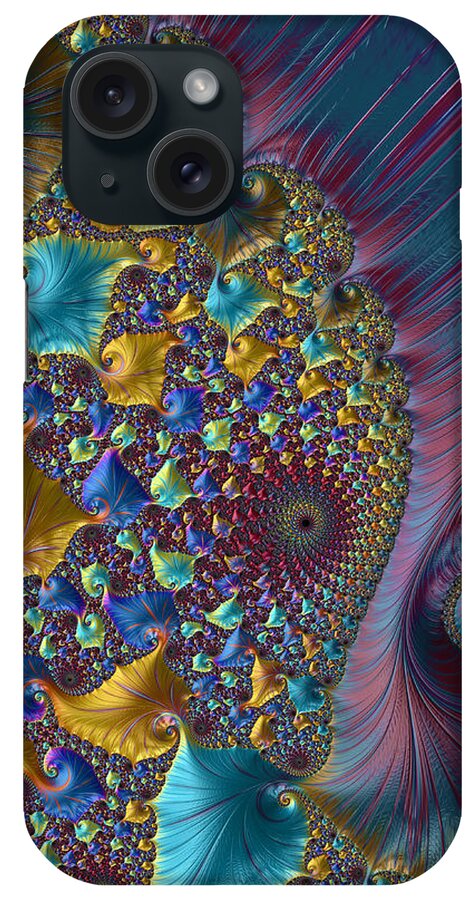Dragon iPhone Case featuring the digital art Year of the Dragon by Angela Weddle