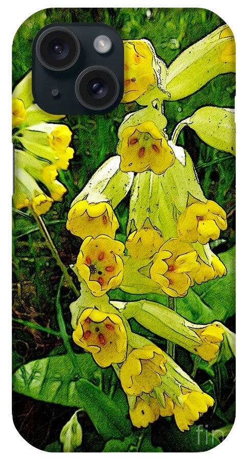 A Path Of Petals iPhone Case featuring the photograph Yellow Flowers 2 by Jean Bernard Roussilhe