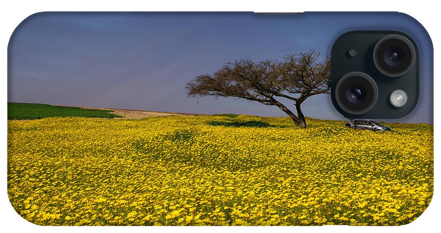 Spring iPhone Case featuring the photograph Yellow Spring by Uri Baruch