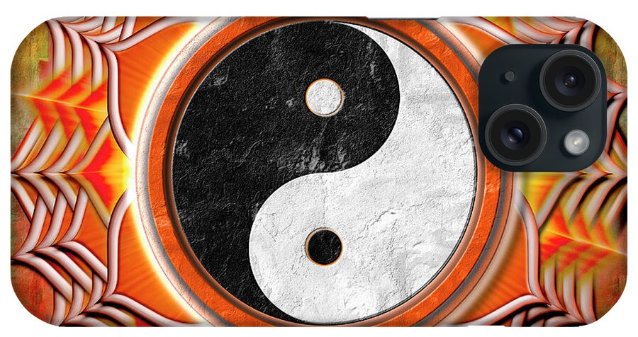 Yin Yang - The healing of the orange chakra iPhone Case by Dirk Czarnota -  Pixels