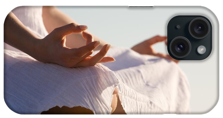 Balance iPhone Case featuring the photograph Yoga by Kati Finell
