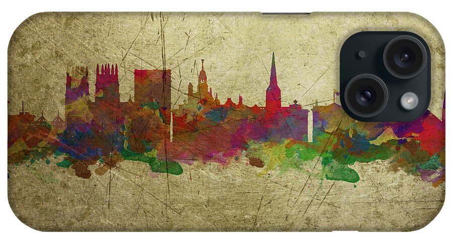 York iPhone Case featuring the photograph York, England - 4 by Chris Smith