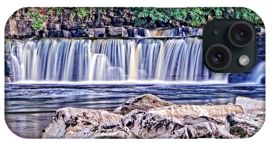 Richmond Falls iPhone Case featuring the photograph Yorkshire Dales Waterfall by Martyn Arnold